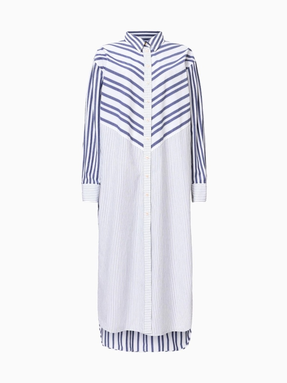 AllSaints Blue Shannon Shirt Dress - size small - NEW